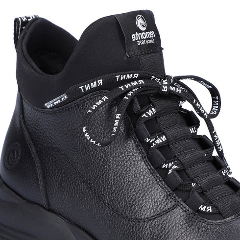 Ghete dama REMONTE D6679-02 negru, piele naturala